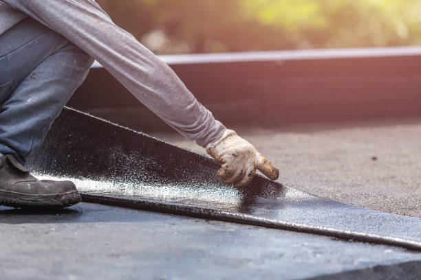 Professional Waterproofing technician working in Waldwick, NJ